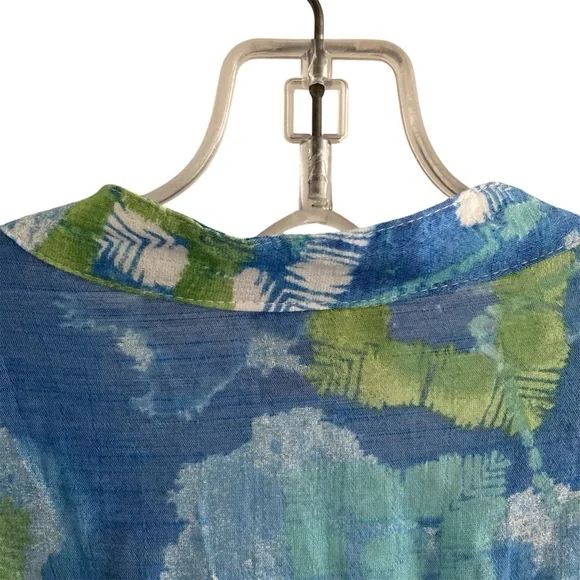 Ruby Rd. | Colorful Button-Up Blouse - Picture 11 of 14